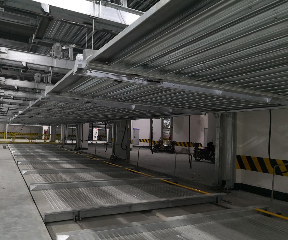二層升降平移機械式立體車庫